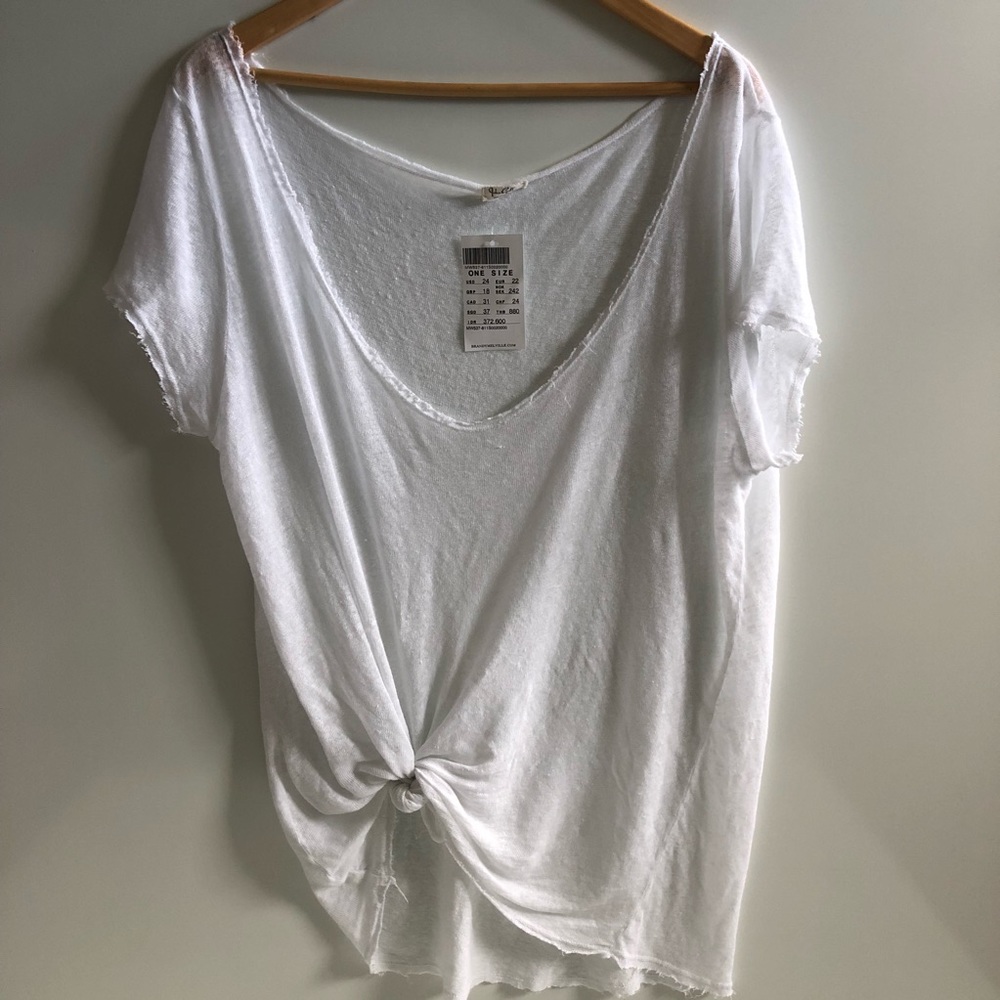 Brandy Melville Slouchy/Oversized Knot Tee
